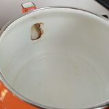 Enamelled vintage kettle