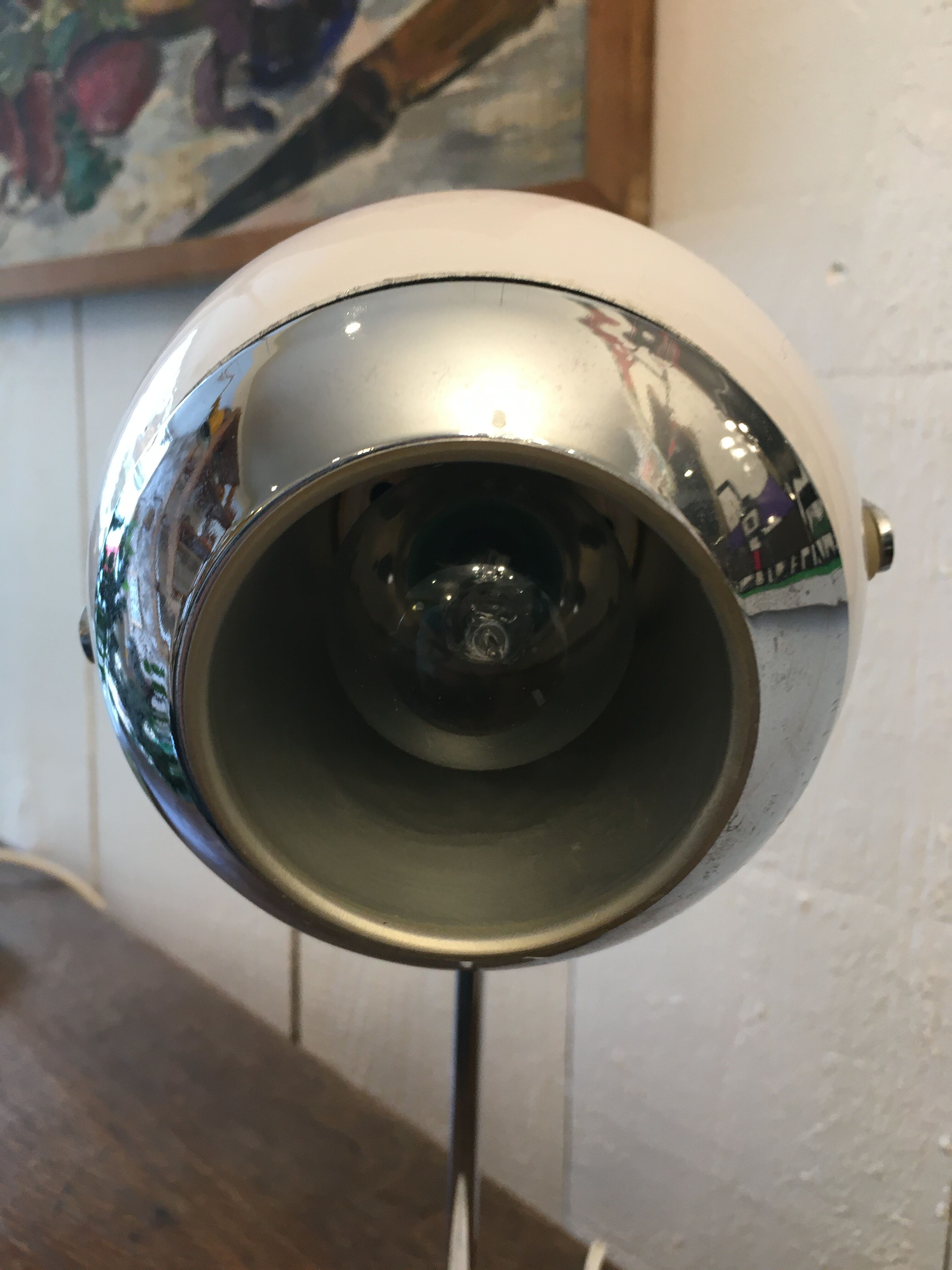 Eyeball lamp, Disderot, circa 1960s