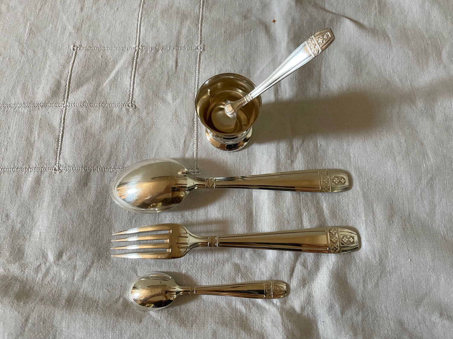 Silver-plated cutlery