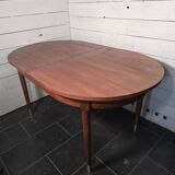 Scandinavian extendable teak table from the 1960s (butterfly extension)