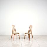 Chaises "Eva" en chêne par Niels Koefoed pour Hornslet