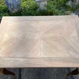 Beautiful Table with Curved Legs, Louis XV Style, 19th Century