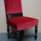 6 chairs Napoleon III
