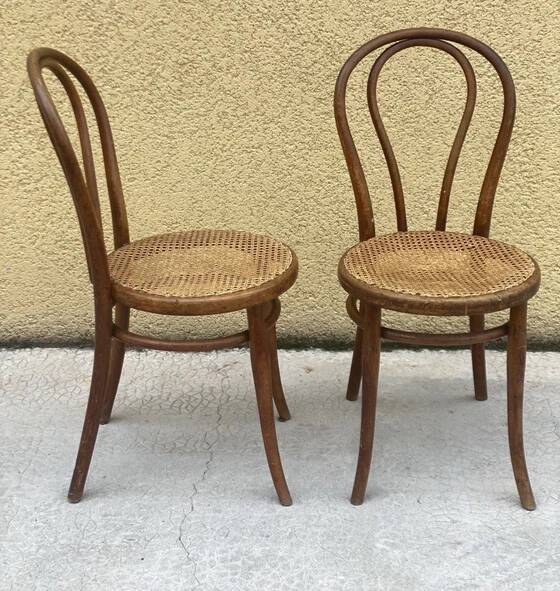 Vintage Thonet bistro chair – Model No. 14