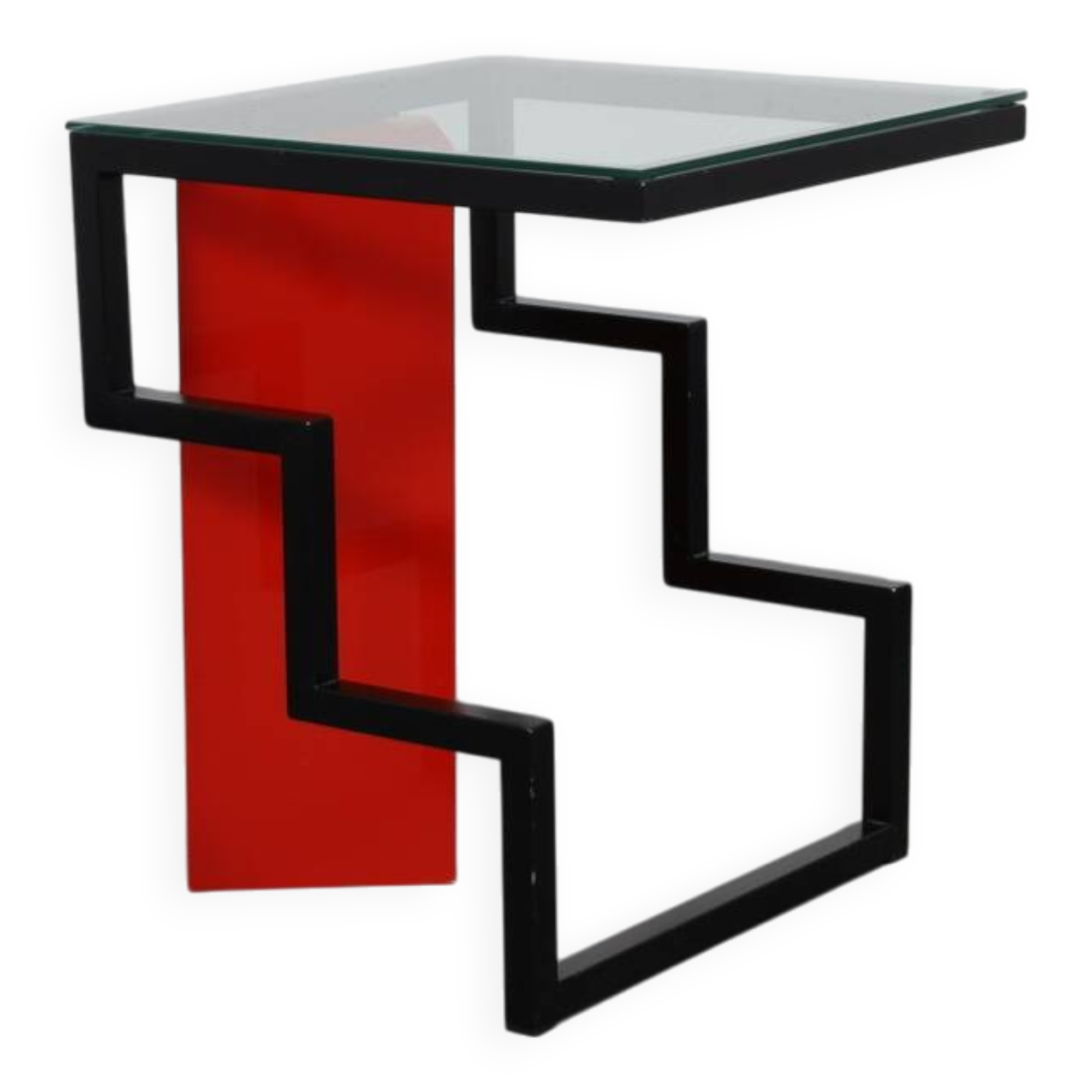 Postmodern Side Table in Memphis style, 1980s