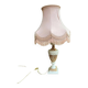 Vintage beige marble onyx lamp