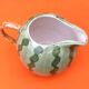 Watermelon Pitcher / Jug Glazed Ceramic