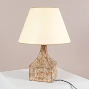 Vintage sculptural ceramic lamp, France, Mid-century, around 1960