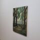 Painting old landscape painting 1948 signed M.Bordat