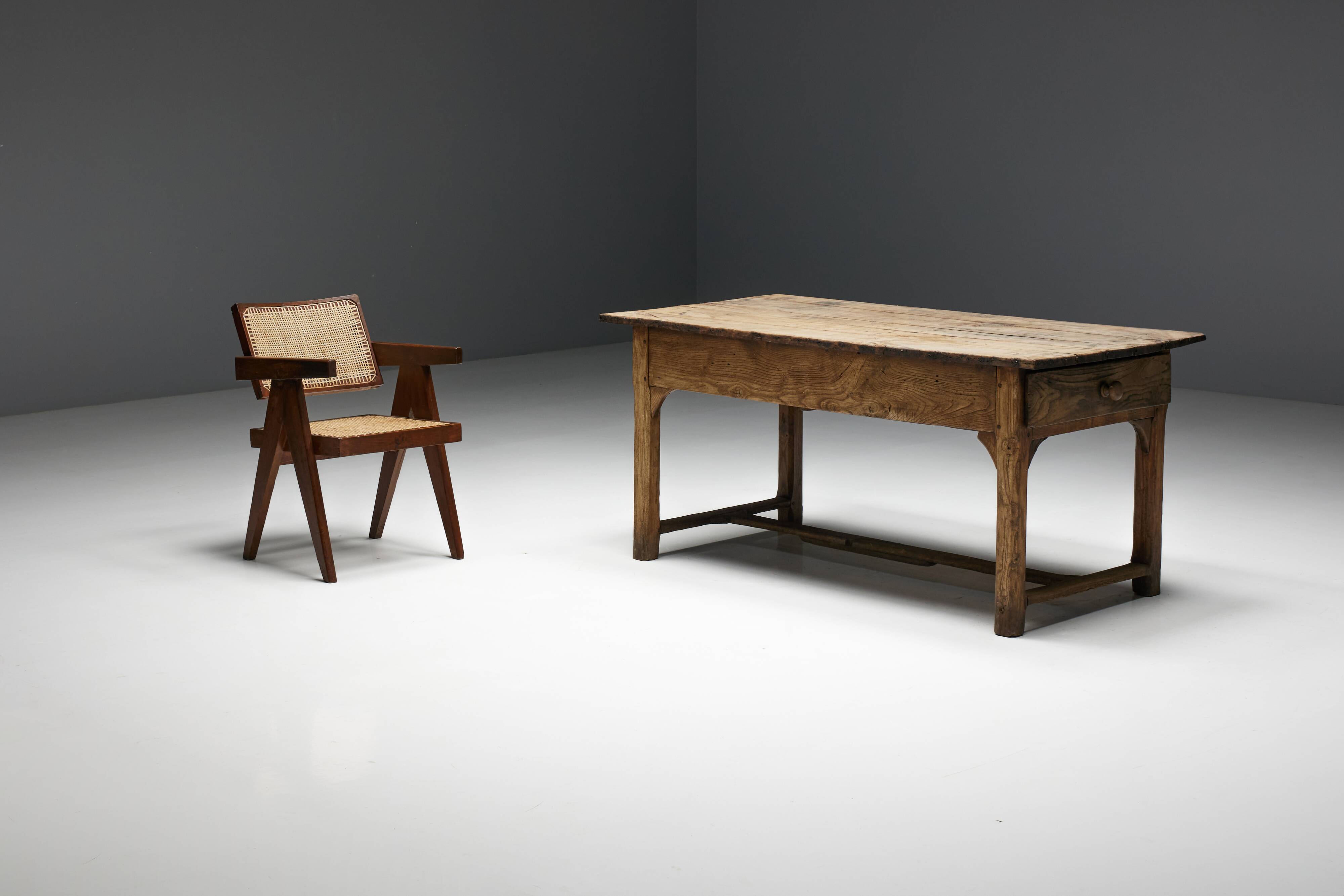 Travail Populaire Dining Table, France, 19th Century