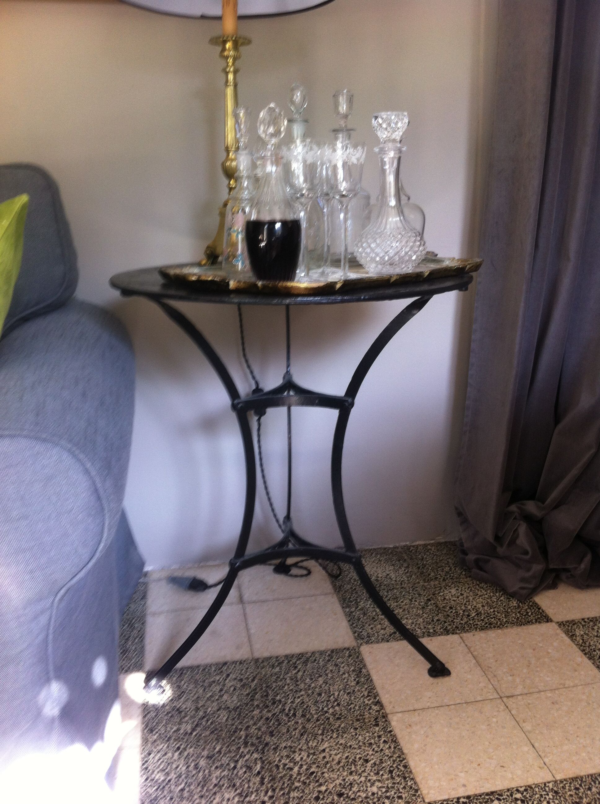 Wrought iron healing