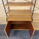 1960s 1970s Ash Shelving System Wall Unit from WHB Germany