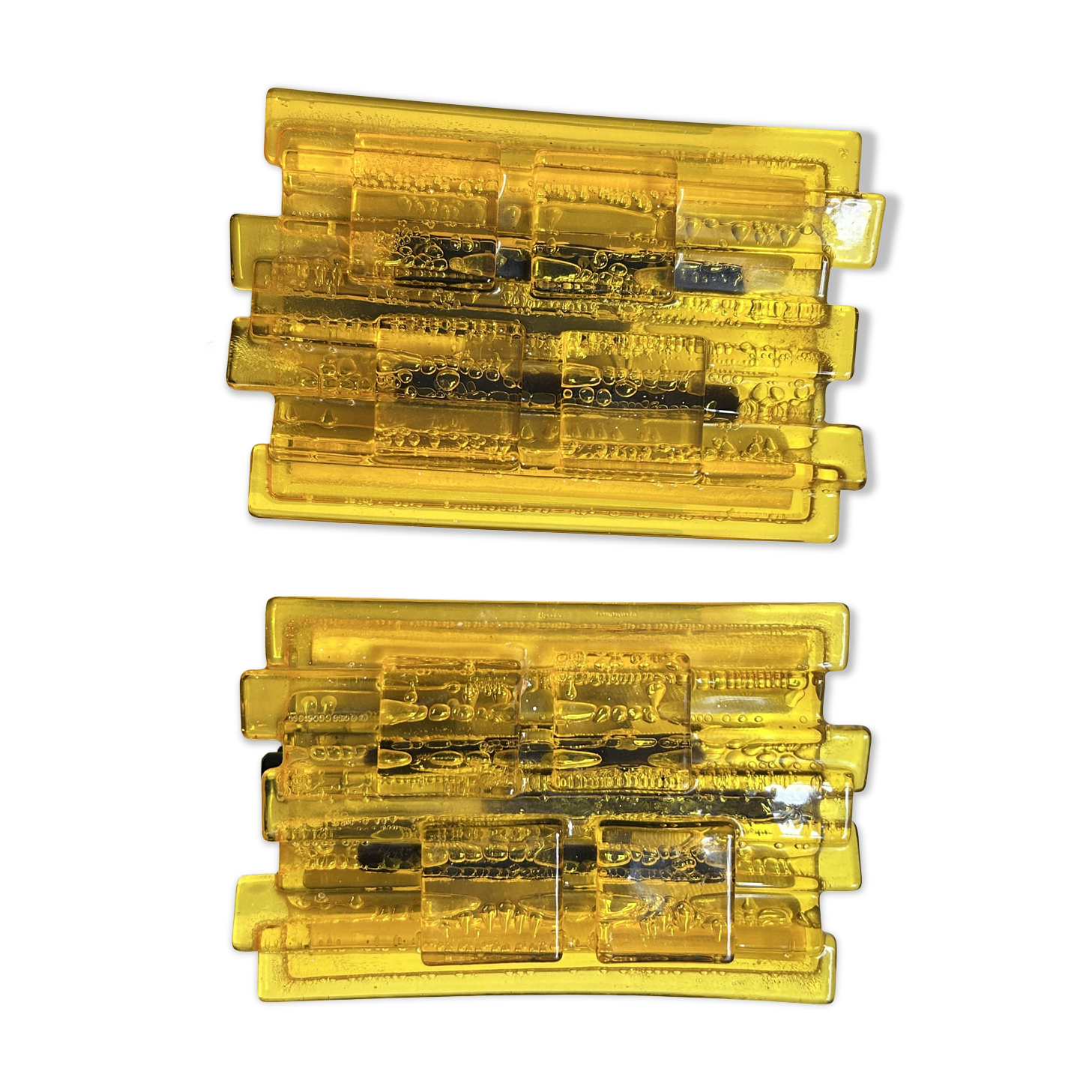 Pair of wall lights by Claus Bolby