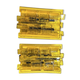 Pair of wall lights by Claus Bolby