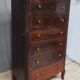 Furniture with 7 drawers in painted wood