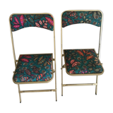 Renovated folding chairs