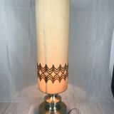 70s aluminum floor lamp