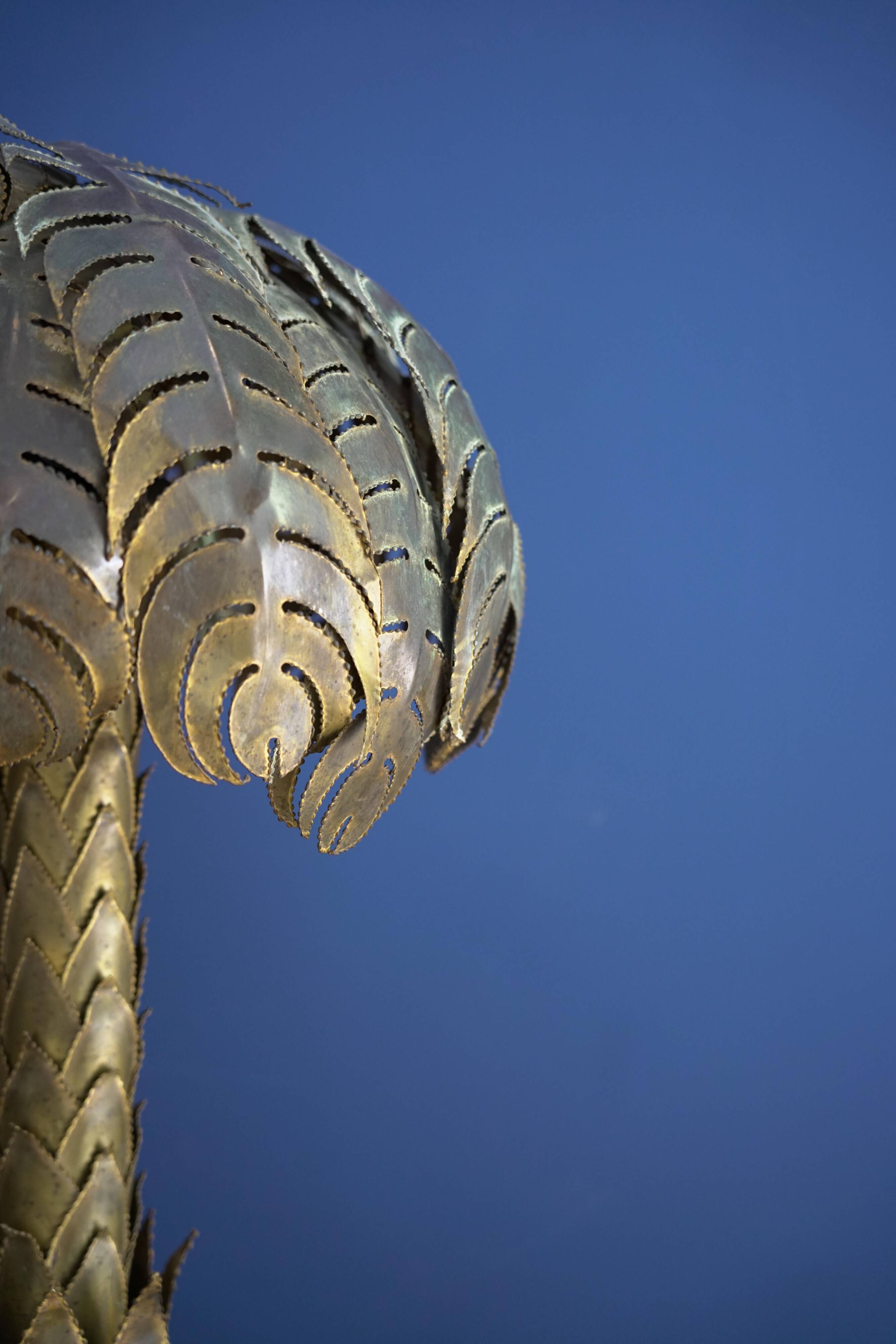 Palm Tree lamp by Maison Jansen