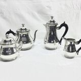 Service à Thé Café en métal argenté