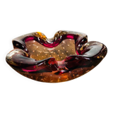 Murano glass ashtray attributed to Alessendro Mandruzzato 1970