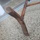 Wooden towel rack