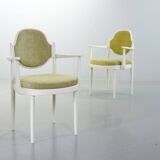 Thonet Side Chairs, Model 644 PV with Velvet Upholstery Hanno v Gustedt 60s