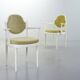 Thonet Side Chairs, Model 644 PV with Velvet Upholstery Hanno v Gustedt 60s