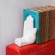 Ceramic bookends in the shape of hands x3, Holland, 1980s
