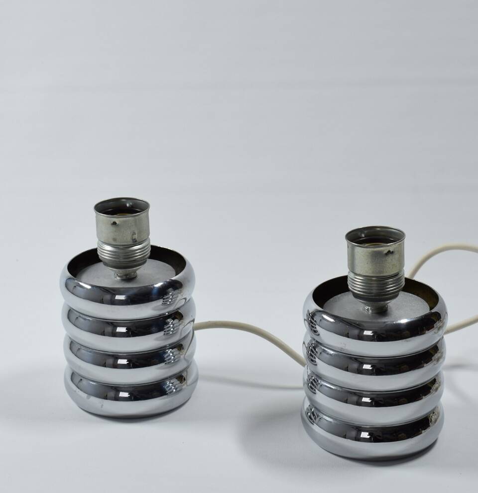 Pair of Bulb lamps by Ingo Maurer, Murano