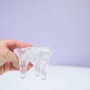 vintage igloo candlestick Kosta Boda by Göran Wärff