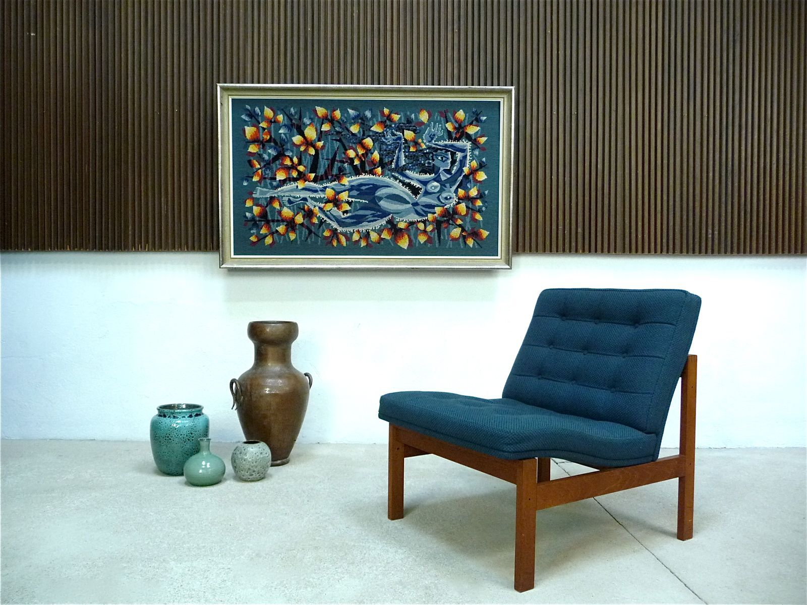 Fauteuil danois en teck par Ole Gjerlov-Knudsen et Torben Lind pour France & Søn, années 1960