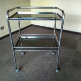 Smoked glass table service