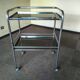 Smoked glass table service