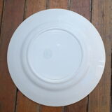 Plat vintage rond Moulin des Loups - vert