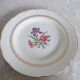 6 flowery dessert plates