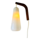 Cylinder Wall Light In Milk Glass By Michael Bang For Holmegaard, Denmark 1980S