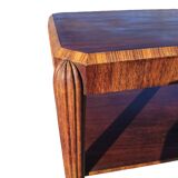 Art Deco rosewood side table