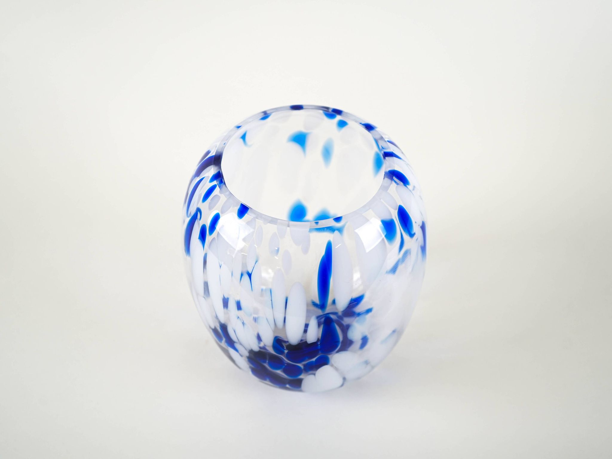 Glass vase, Danish design, 1960s, made in Denmark