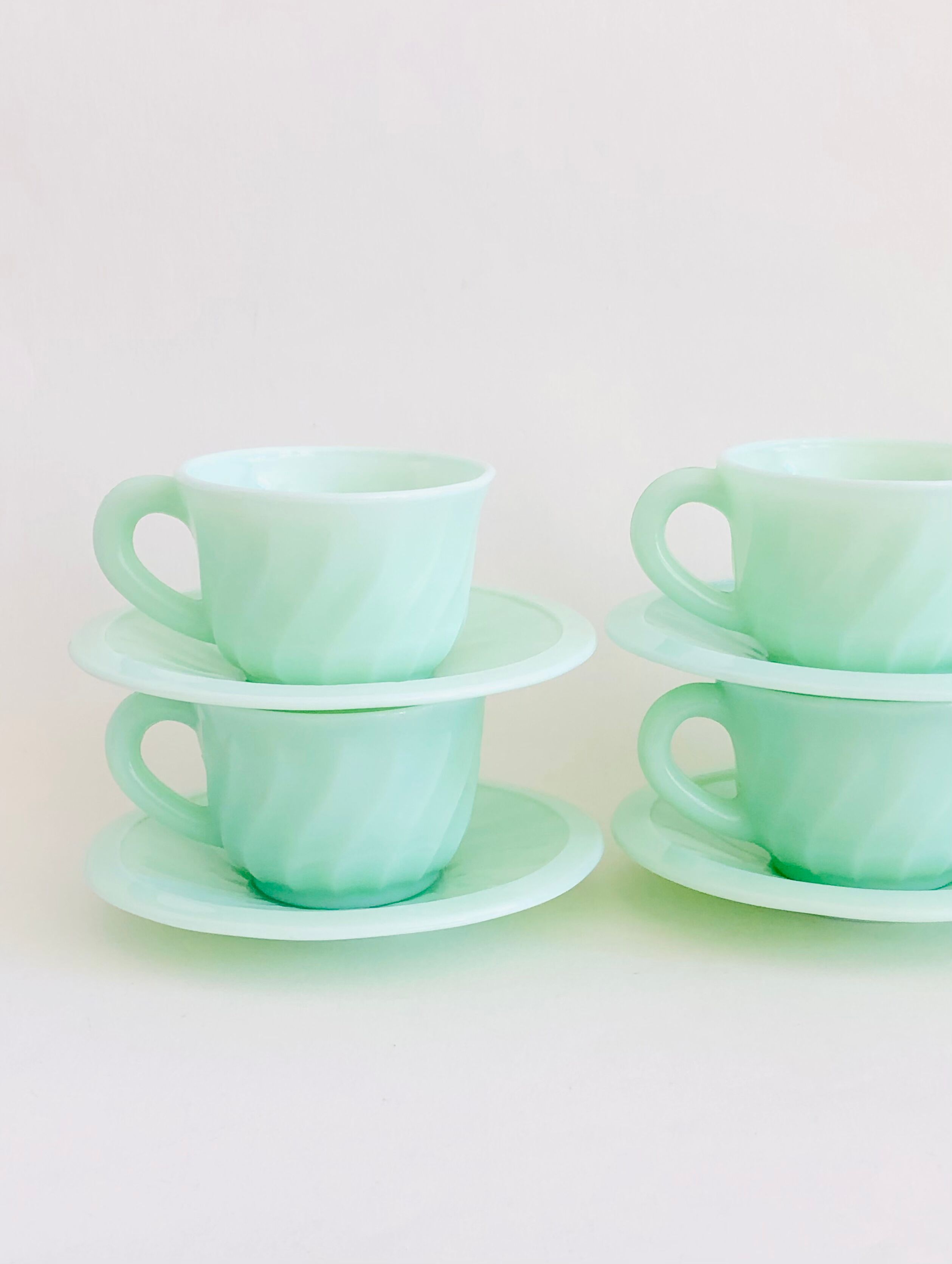Vintage Arcopal cups