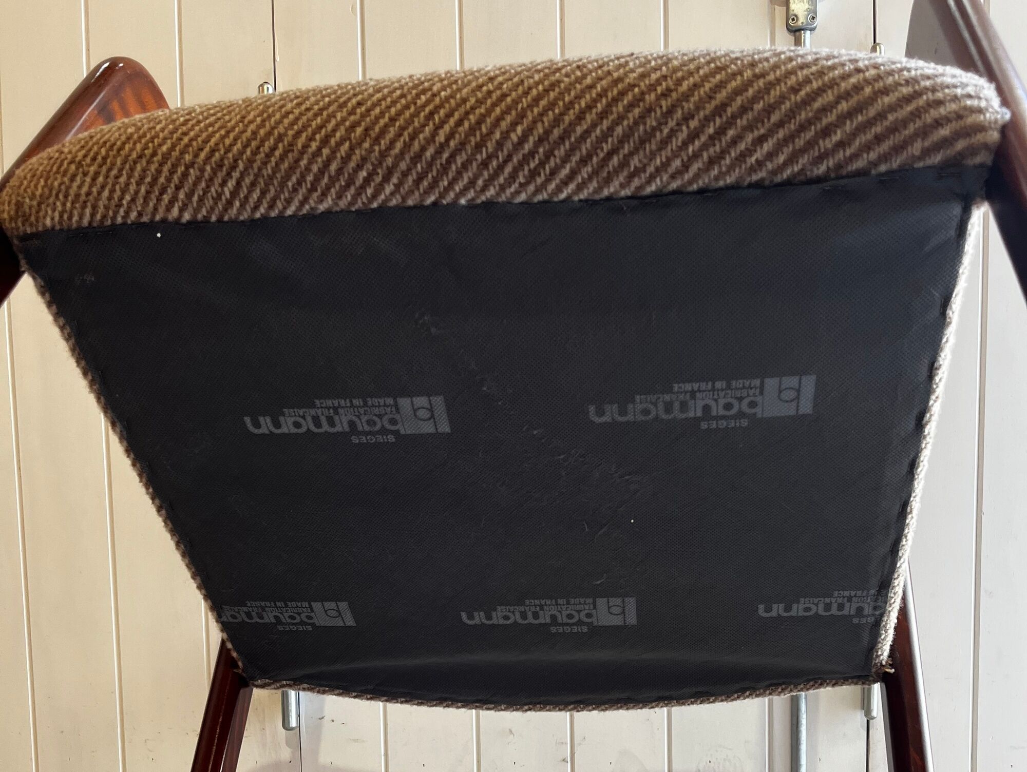 4 fauteuils vintage "Traîneau" de Baumann - années 1960