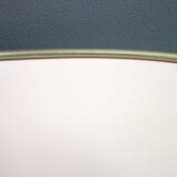 Pink formica magazine table 1950s