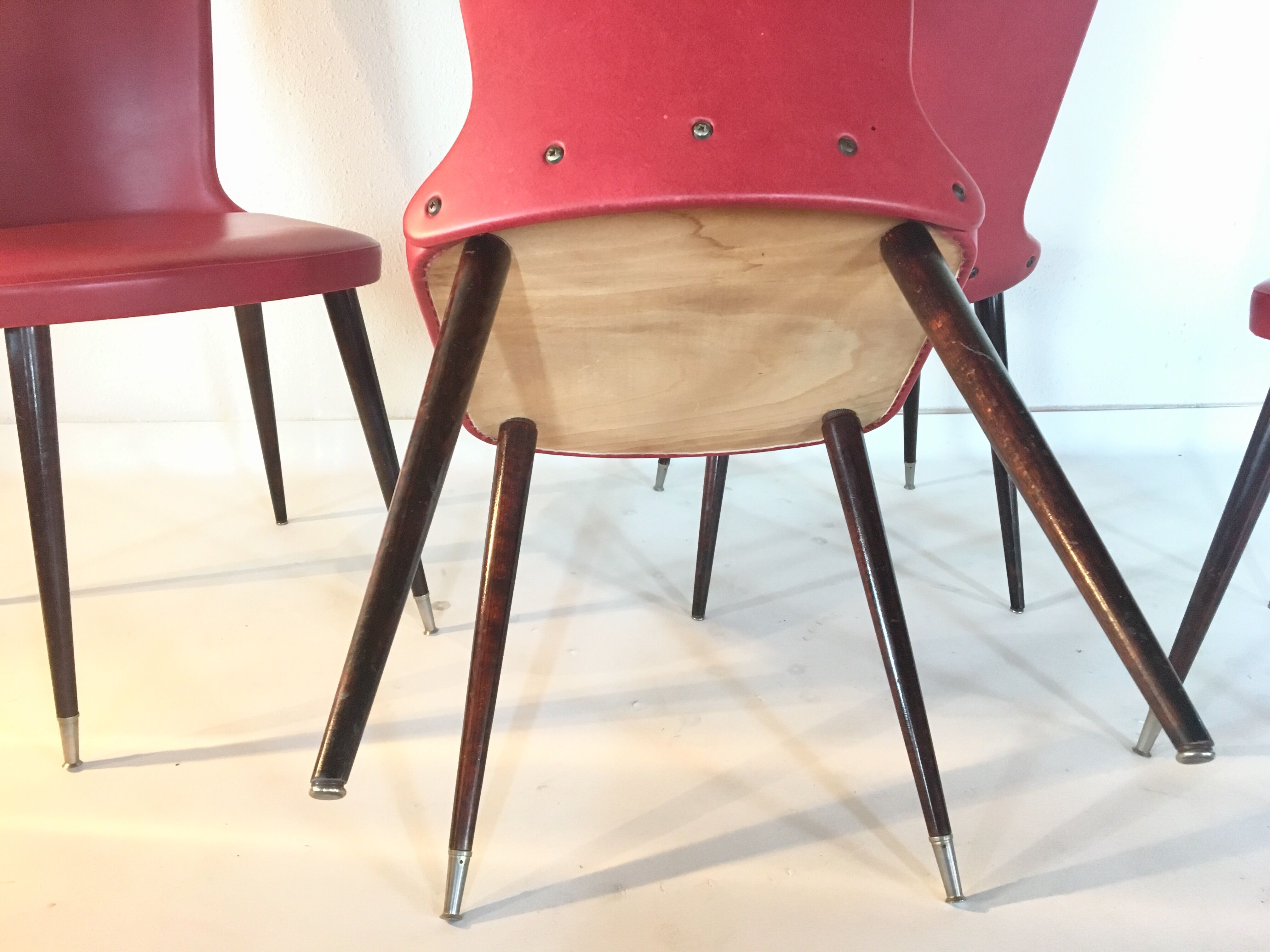 Set of 4 chairs baumann 1966