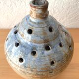 Vase Pique flowers in gres