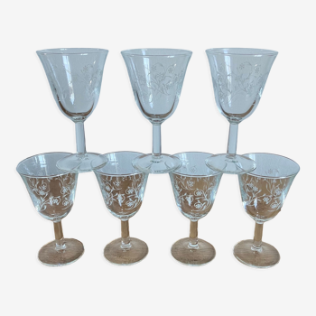 7 port glasses "Enghien" from Luminarc