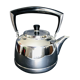Bouilloire vintage en inox