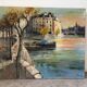 La Seine à Paris, huile sur toile signé 1970