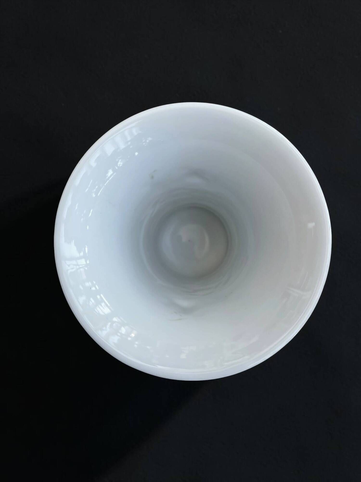 KAISER vase in biscuit porcelain with botanical relief, 1960s