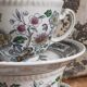 Two vintage wood & sons english lunches "dorset" service
