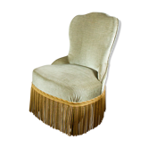 Green toad armchair