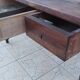 19th-century walnut table